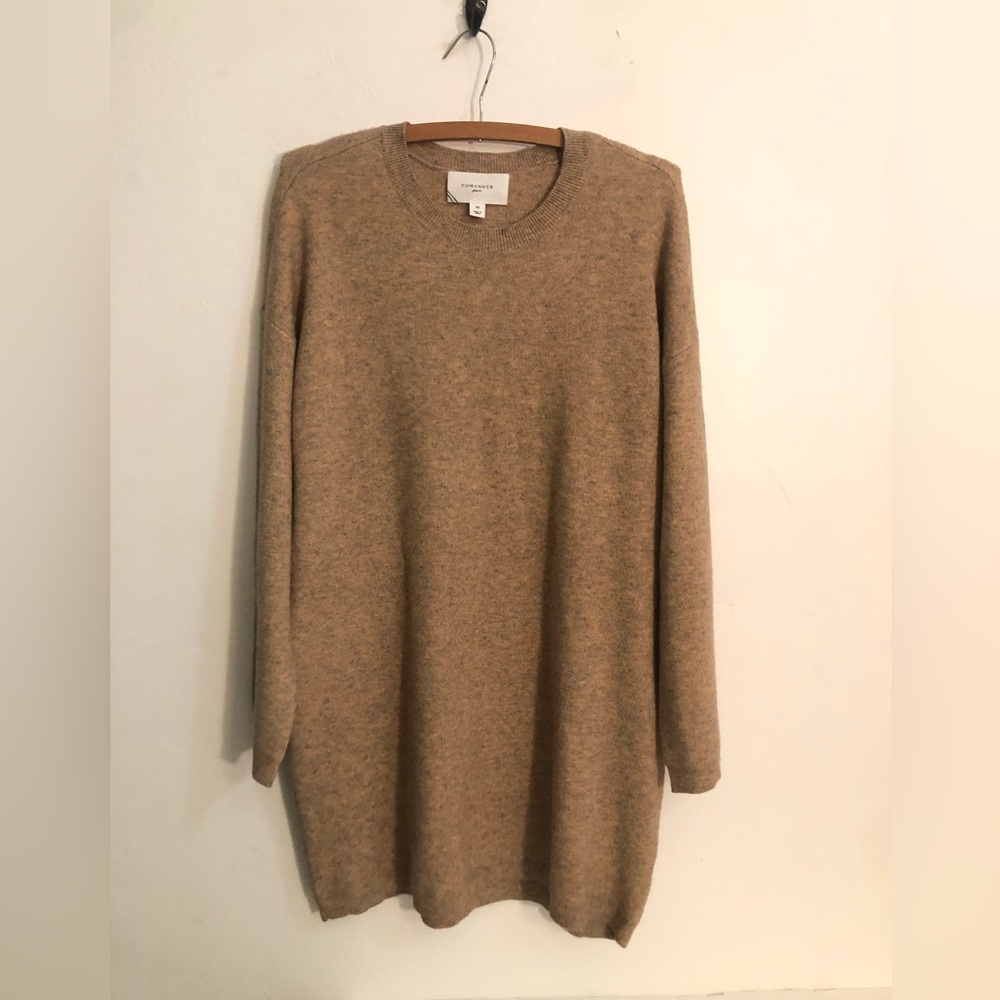 Pomander Place by Tuckernuck Long Sweater/ Dress Long Sleeve Brown Size M